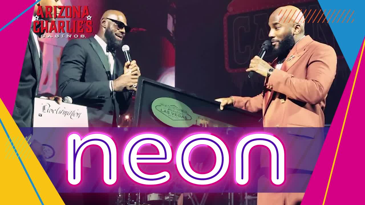 LeBron James is keyed up about Las Vegas Strip production