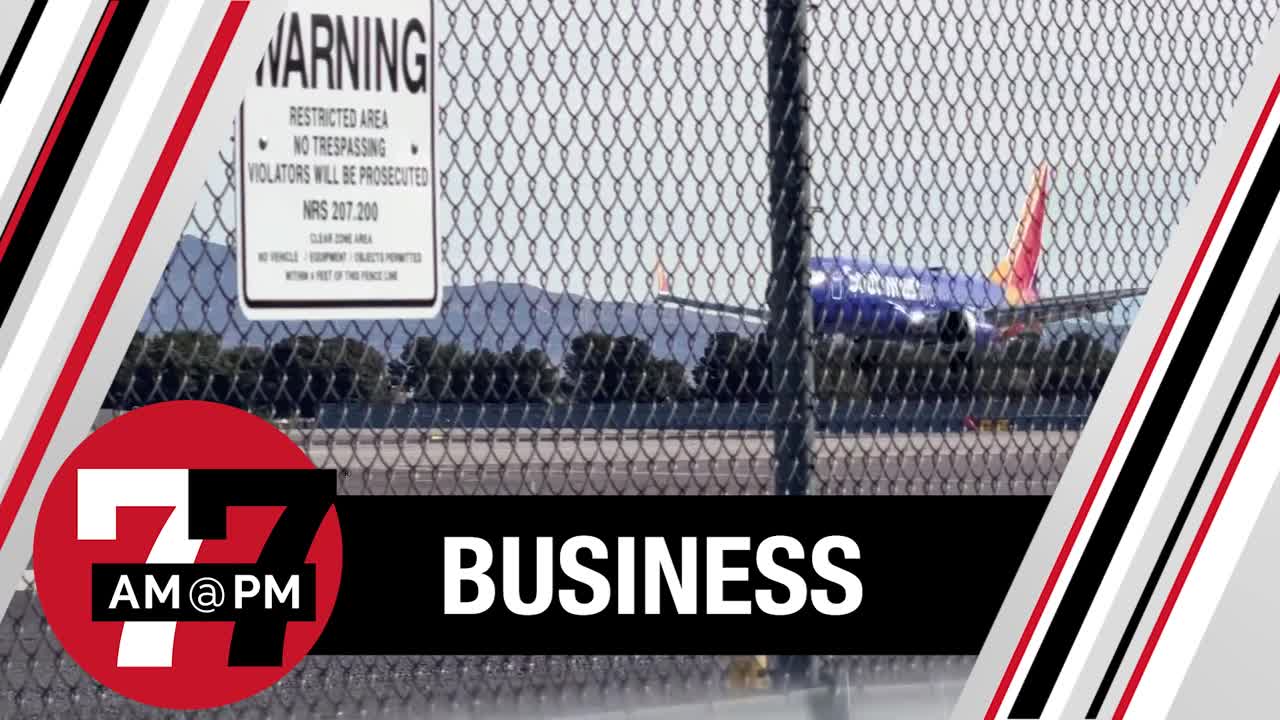 Las Vegas air traffic continues to slide, despite international rebound