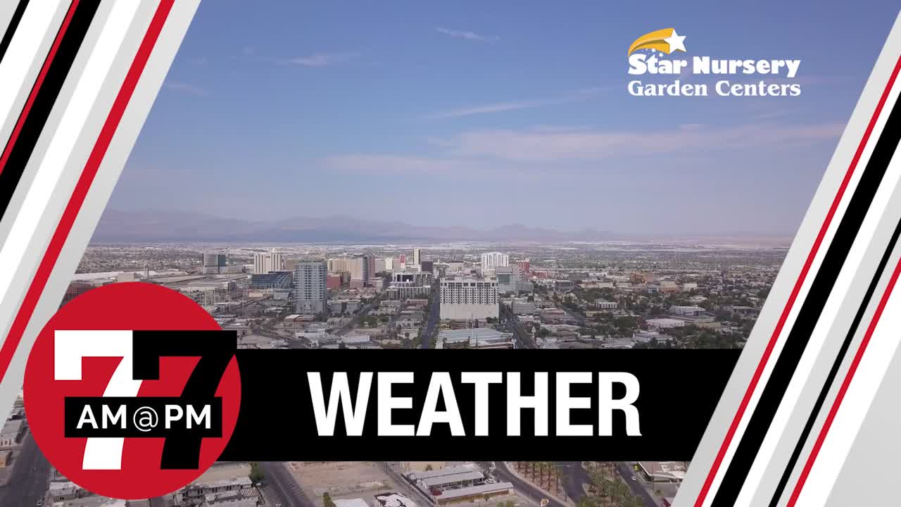 Sunny skies with temps in the 90s
