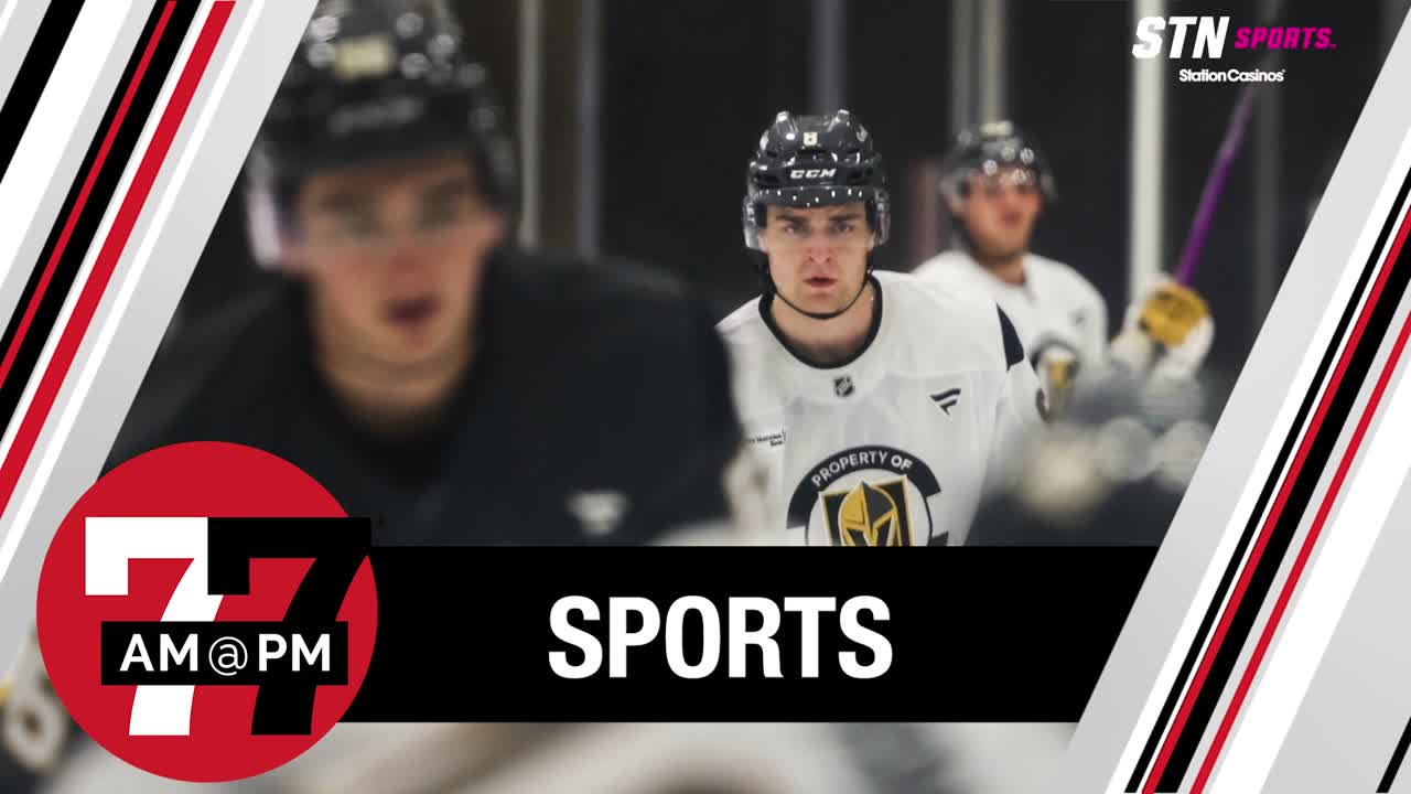 Golden Knights rookie roster set