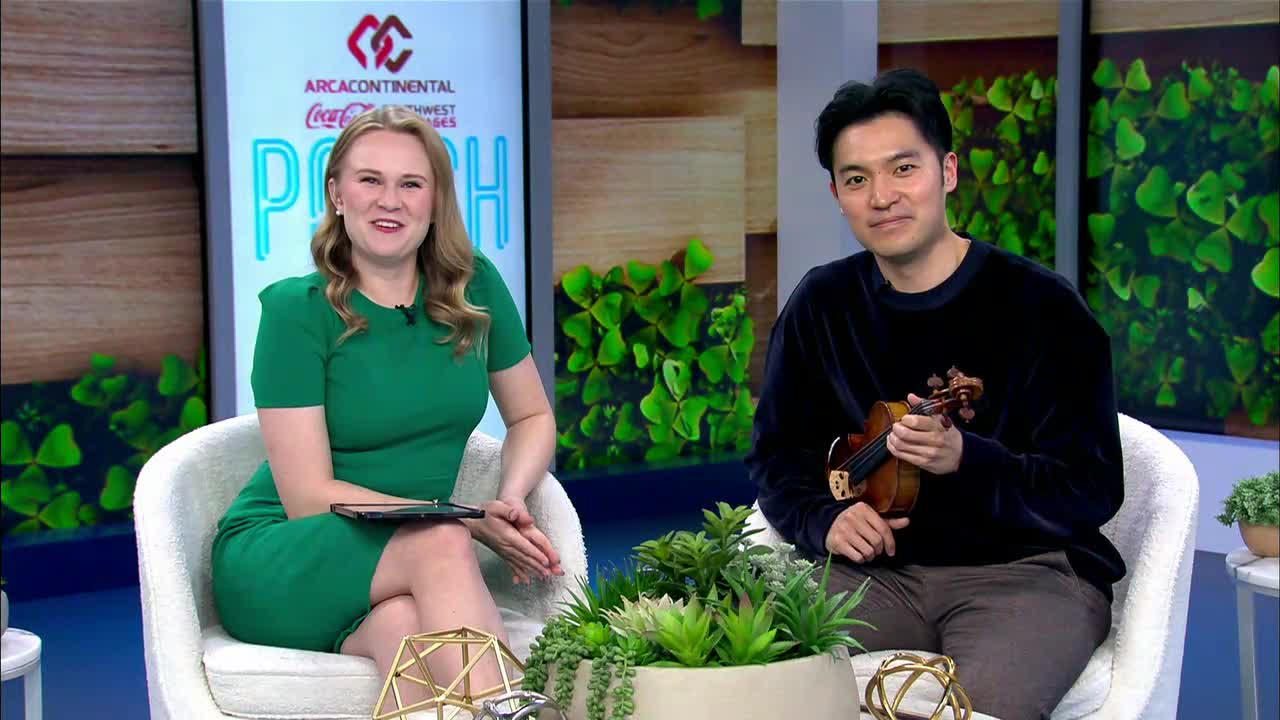 Classical Violinist Ray Chen Performs On The Porch