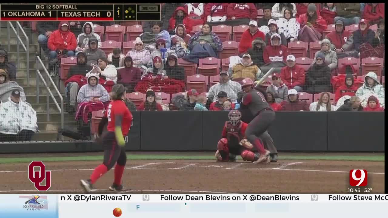 College softball baseball recap for ou osu more