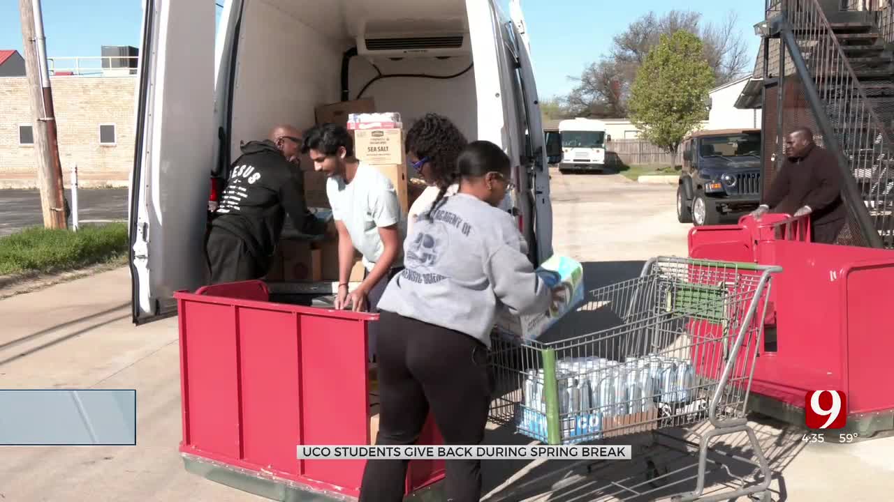 UCO Students Spend Spring Break Volunteering