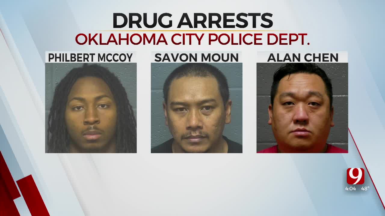 Wanted Man, 2 Others Arrested After Friday NW OKC Chase