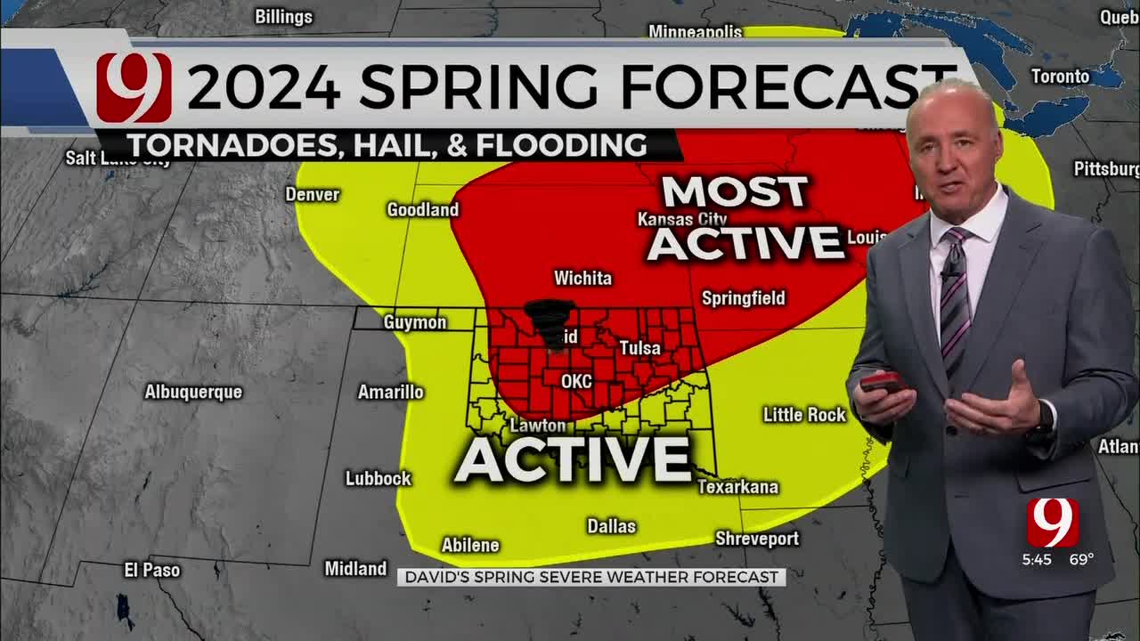 David Payne's 2024 Spring Severe Weather Forecast