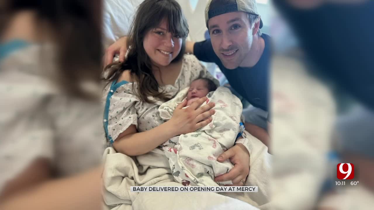 Mercy Hospital Welcomes First Baby At New Women's Center