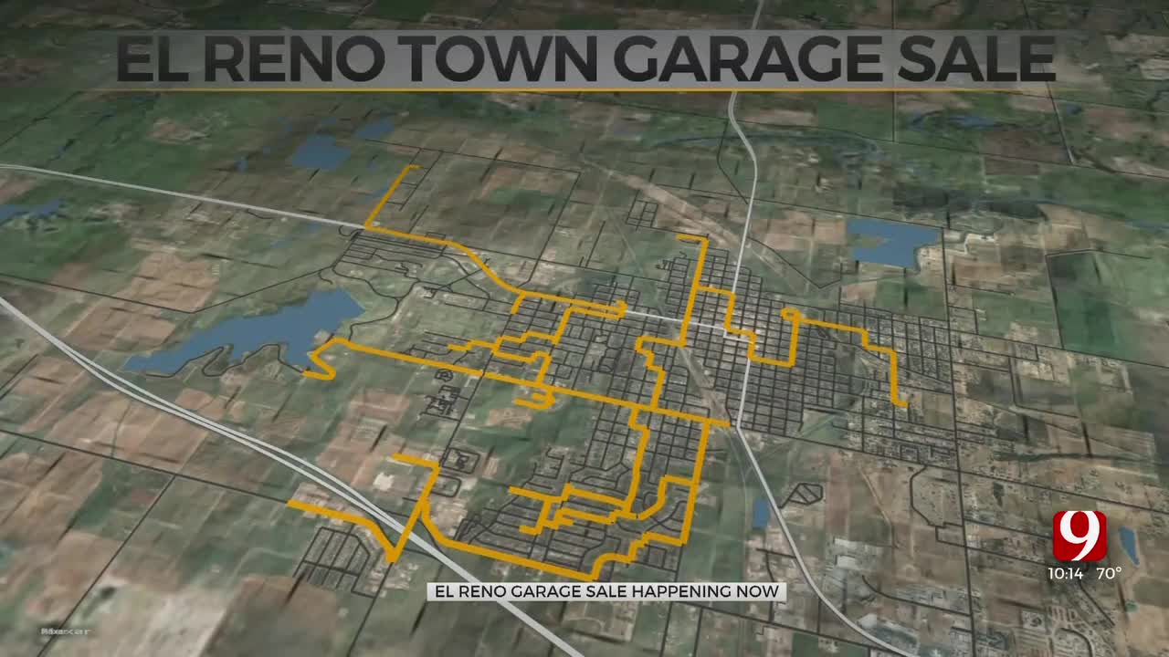 El Reno Residents Participate In Town-Wide Garage Sale