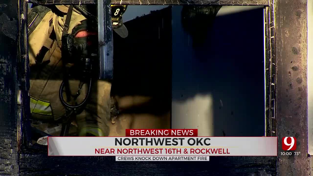 Authorities Responded To Apartment Fire In NW OKC