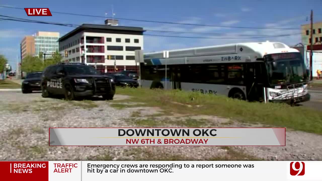 Woman Has Minor Injuries After Being Hit By Bus In NW Oklahoma City ...