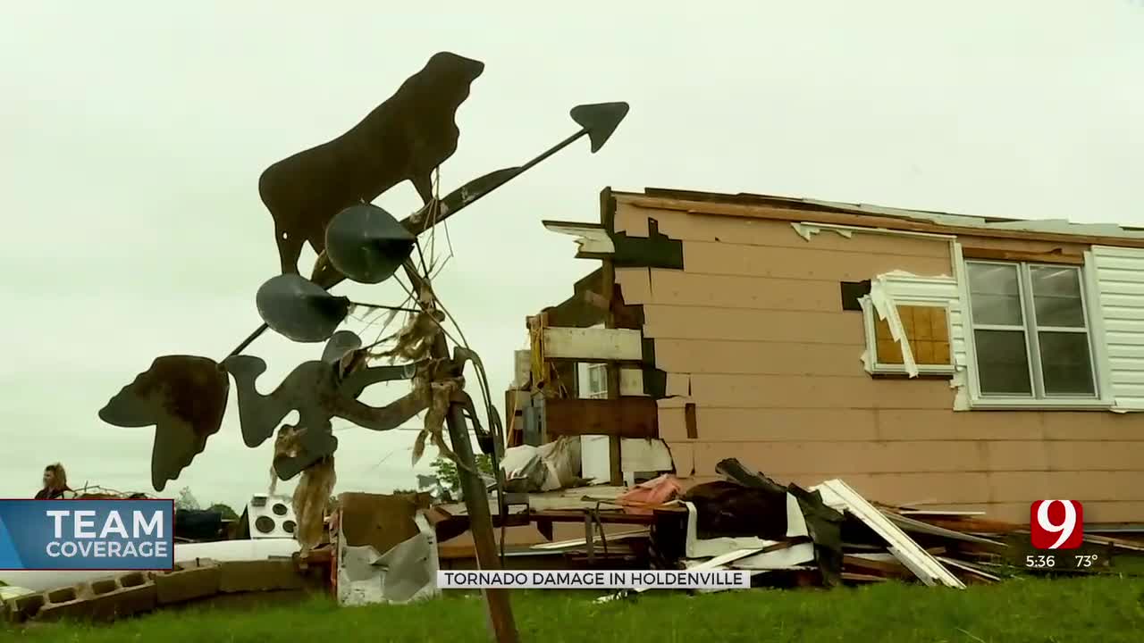 Oklahoma Storms: 2 Killed By Tornado Near Holdenville