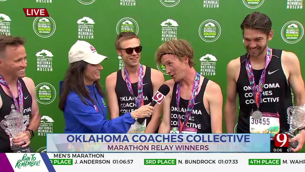 Interview: Oklahoma City Memorial Marathon Relay Team Winners