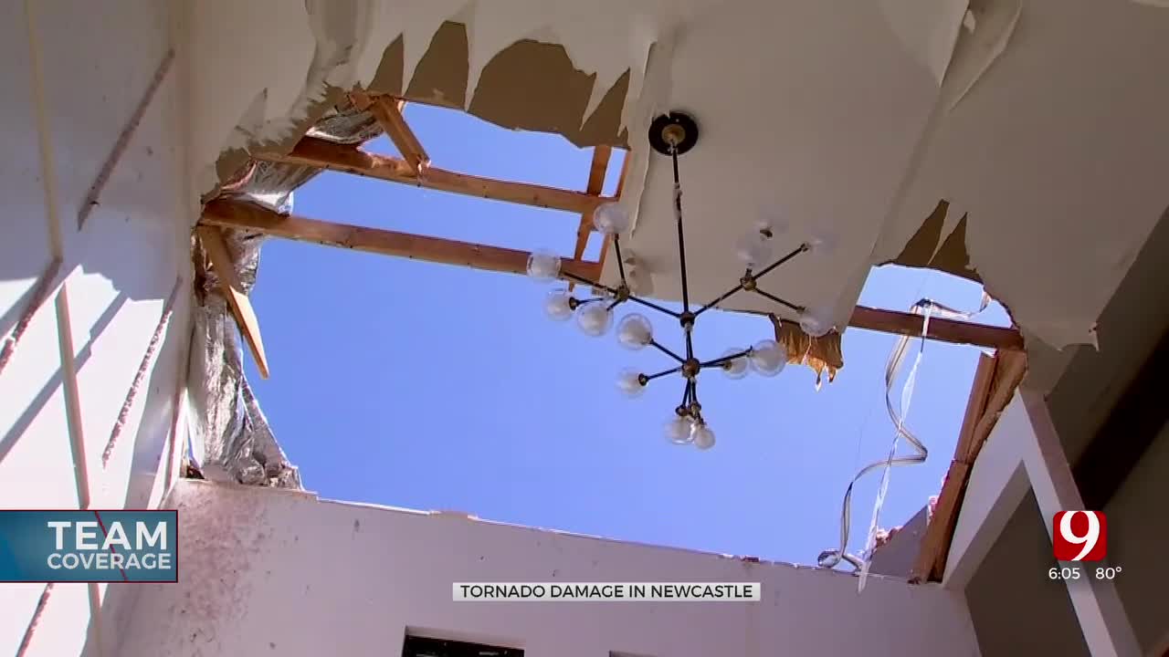 Weekend Storm Damages Homes In Newcastle Neighborhood