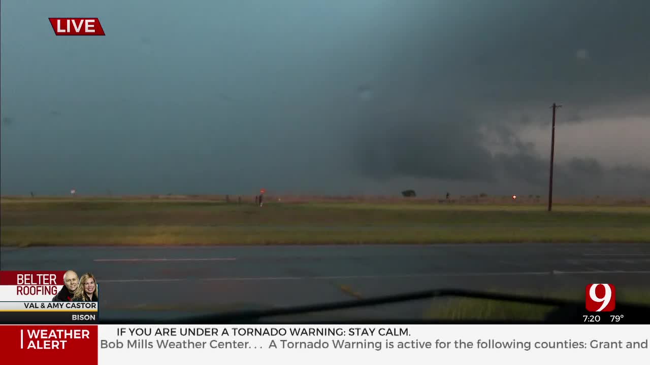LIVE UPDATES: Confirmed Tornado, Warnings Issued For Multiple Oklahoma Counties