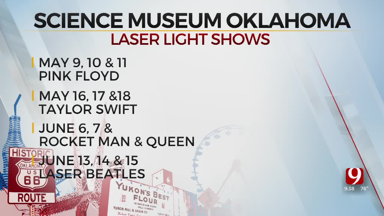 Experience the Return of Laser Light Shows at the Science Museum this Summer with a Sneak Peek on the Porch