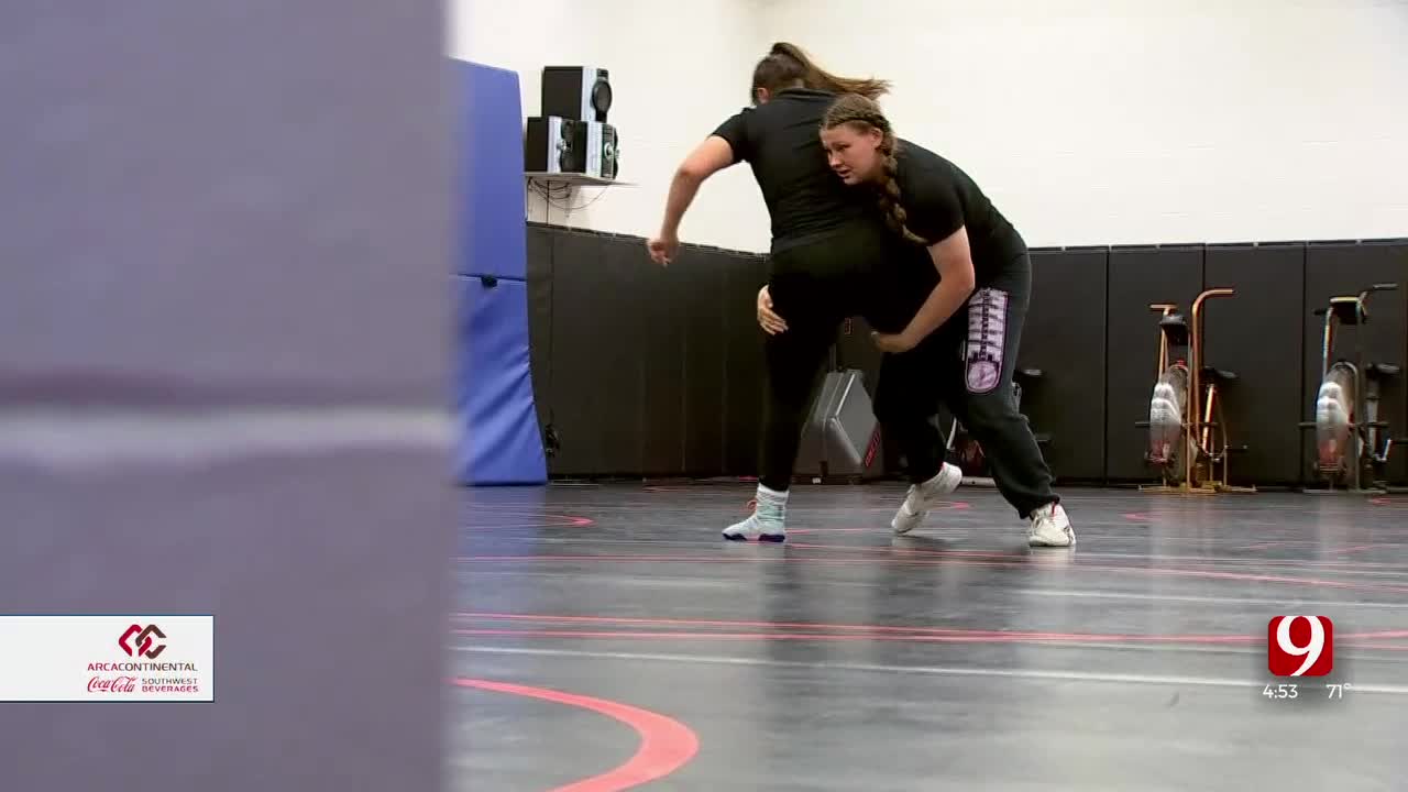 Putnam City's Female Wrestlers Showcase Dominance On The Mat