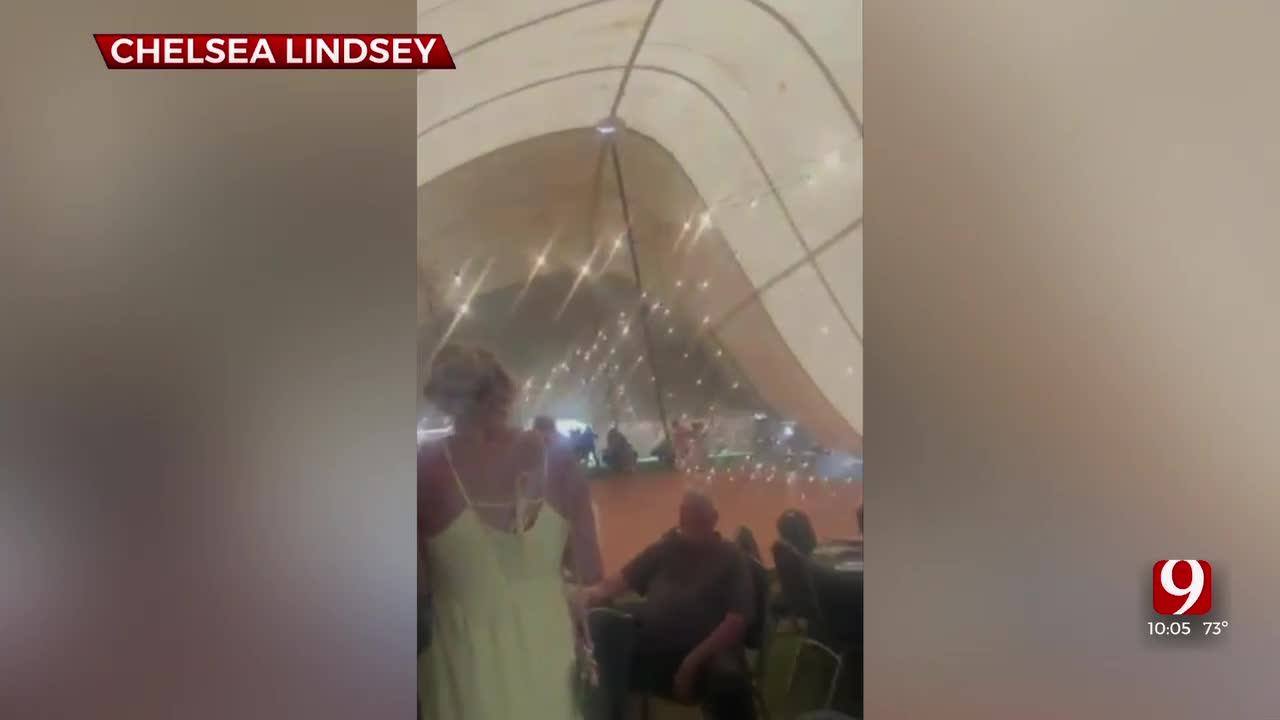 30 Injured At Woods County Wedding After Strong Winds Collapse Tent On Guests