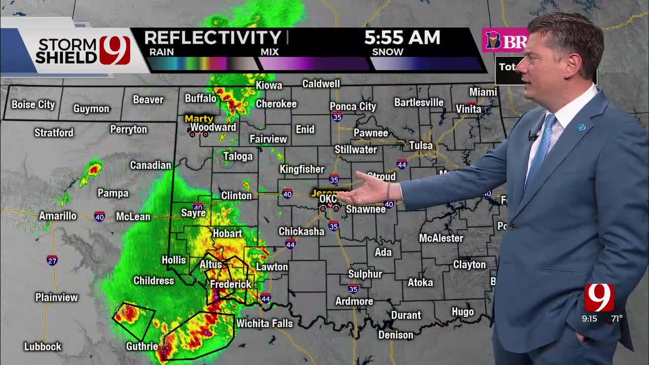 Oklahoma City Mayor David Holt Joins The News 9 Weather Team