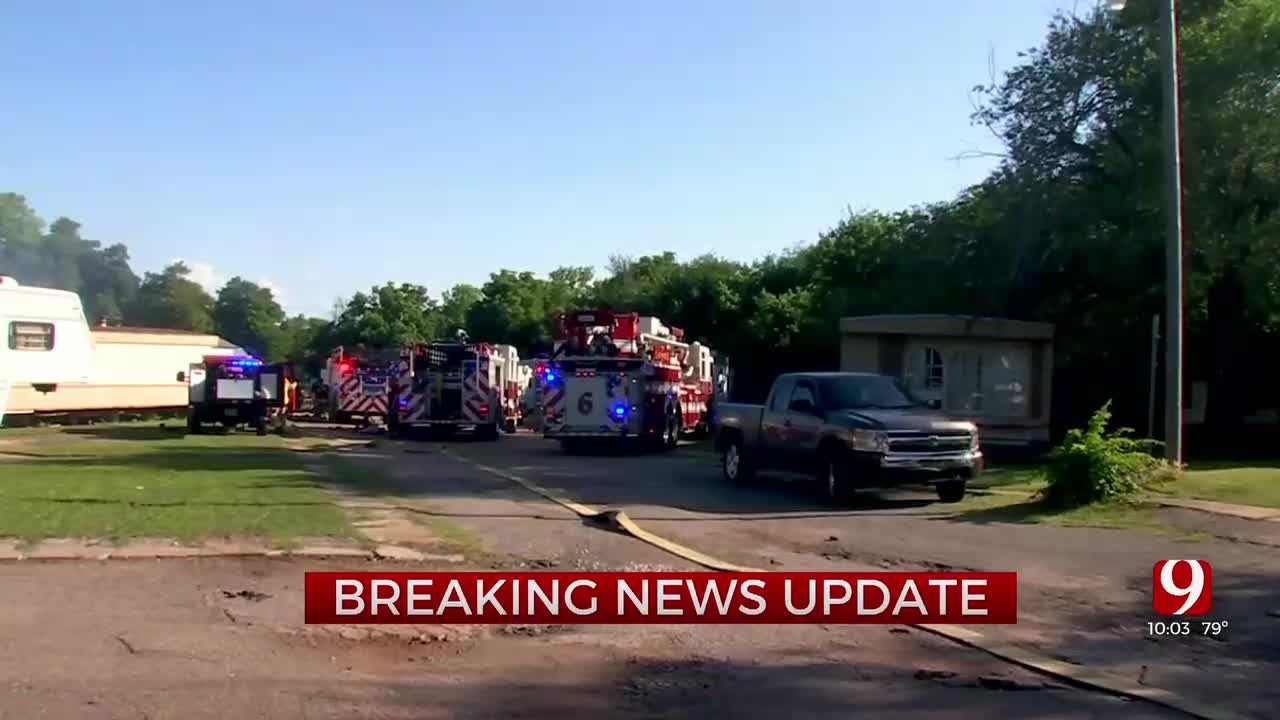 Man Loses Home In Midwest City Fire