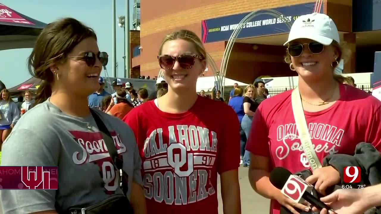 Storme Jones Live At Devon Park For WCWS Semifinal