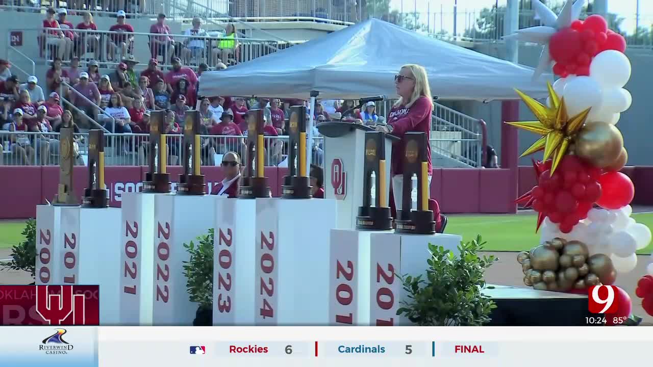 OU Softball Celebrates 4th-Consecutive National Championship