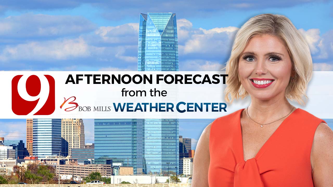 Cassie Heiter's Monday Afternoon Forecast