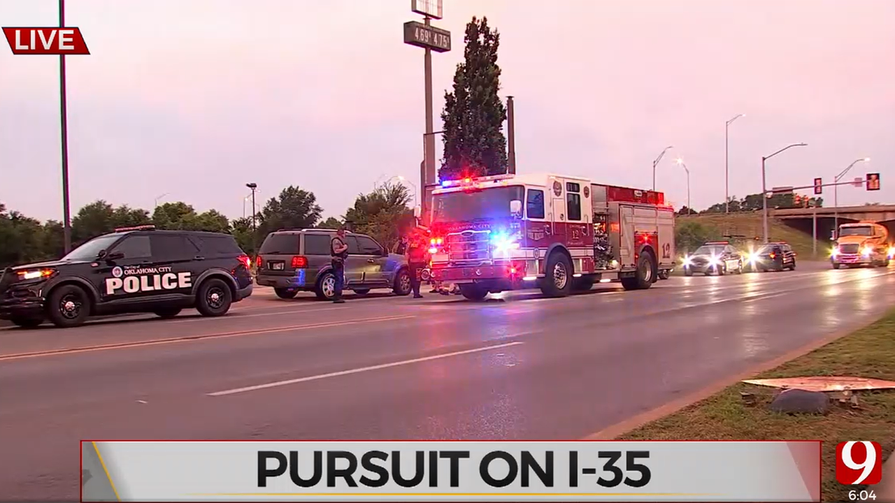 1 Arrested After Police Pursuit Ends In NE Oklahoma City