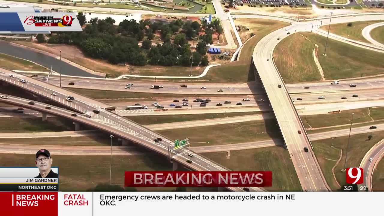 OHP: 1 Dead After I-40 Motorcycle Accident – news9.com KWTV
