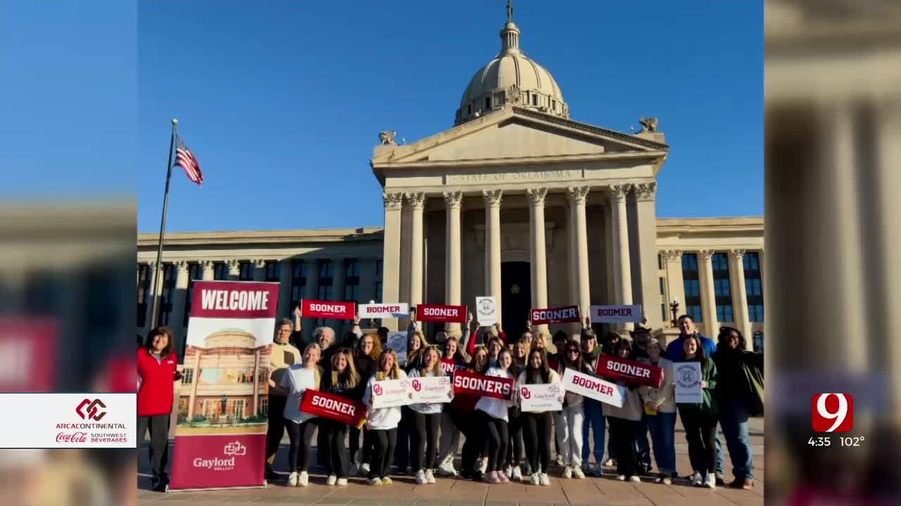 OU Students On Route 66 Road Trip