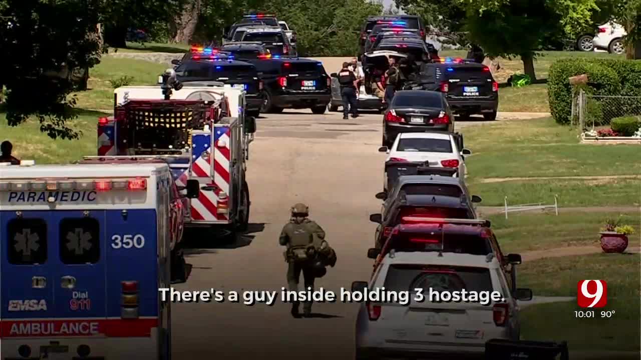 Officer Shot, Armed Suspect Killed After Standoff In NW Oklahoma City Home- Full Recap