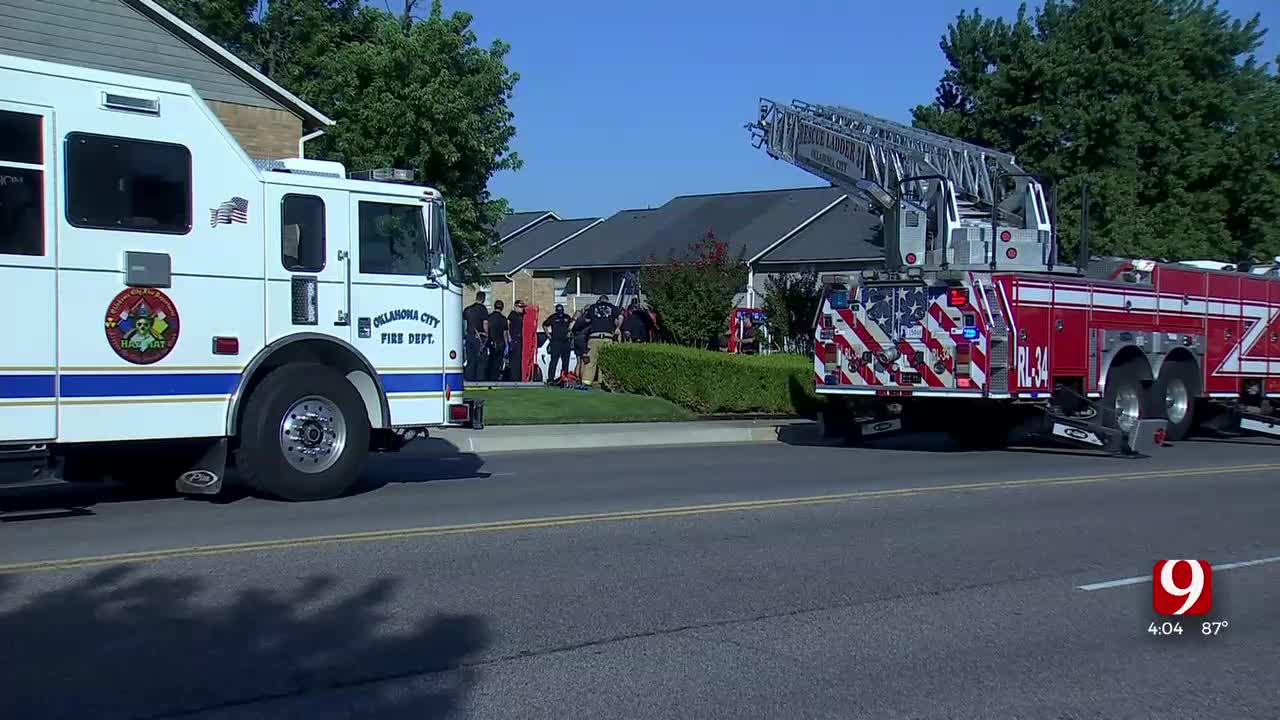 Person Rescued From NW Oklahoma City Manhole Cover