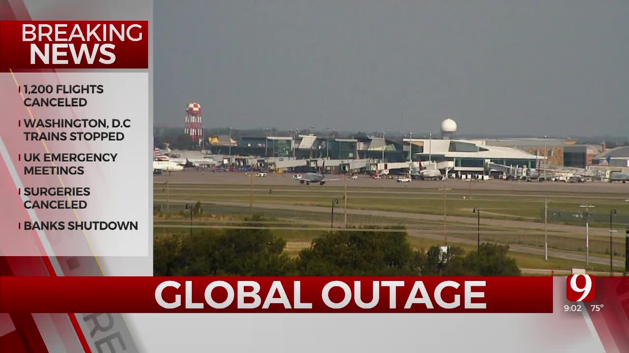 Widespread Technology Outage Disrupts Flights, Banks, Media Outlets And Companies Around The World