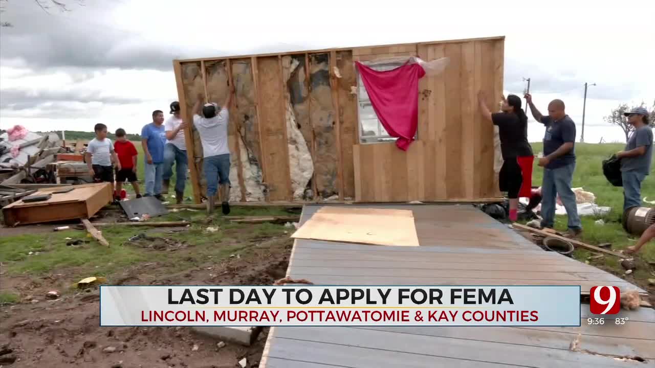 Last Day To Apply For FEMA Assistance For Spring Tornado Damage Wednesday
