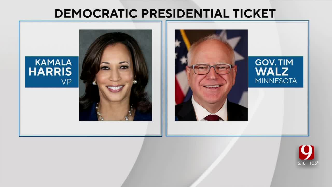 Kamala Harris Selects Minnesota Gov. Tim Walz As Her VP Running Mate