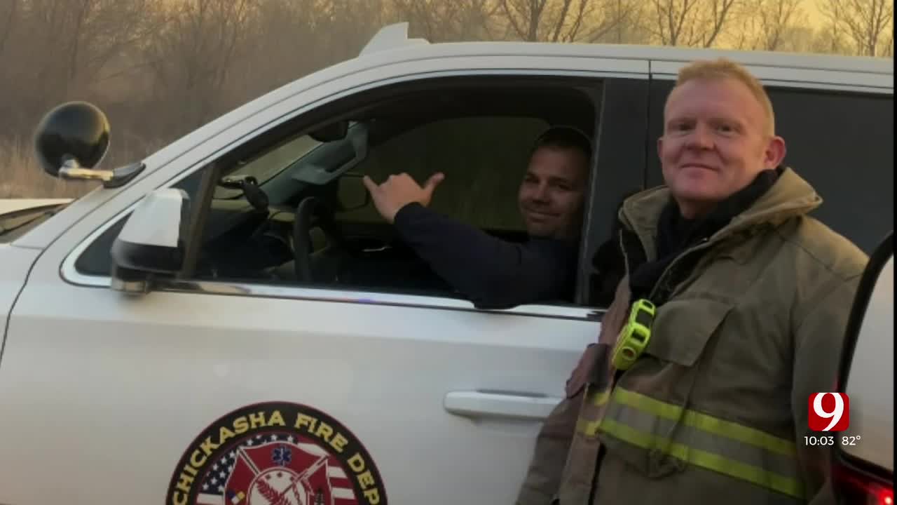 “Live Like Mike” Chickasha welcomes deceased firefighter after delayed arrival from Jamaica