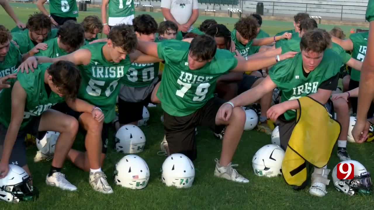 Bishop McGuinness football team prepares for season opener after tragic loss of teammate