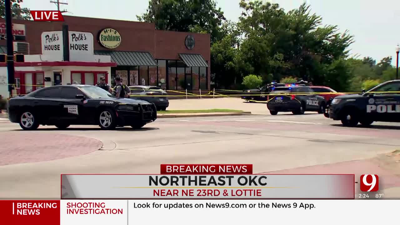 One person is dead, and another was injured in a northeast Oklahoma City shooting, according to Oklahoma City Police.