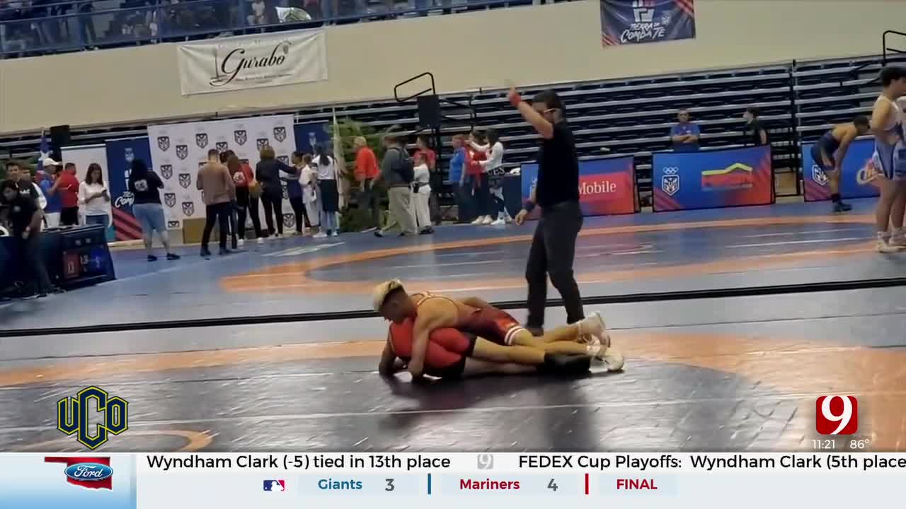 Local wrestler takes part in world championships