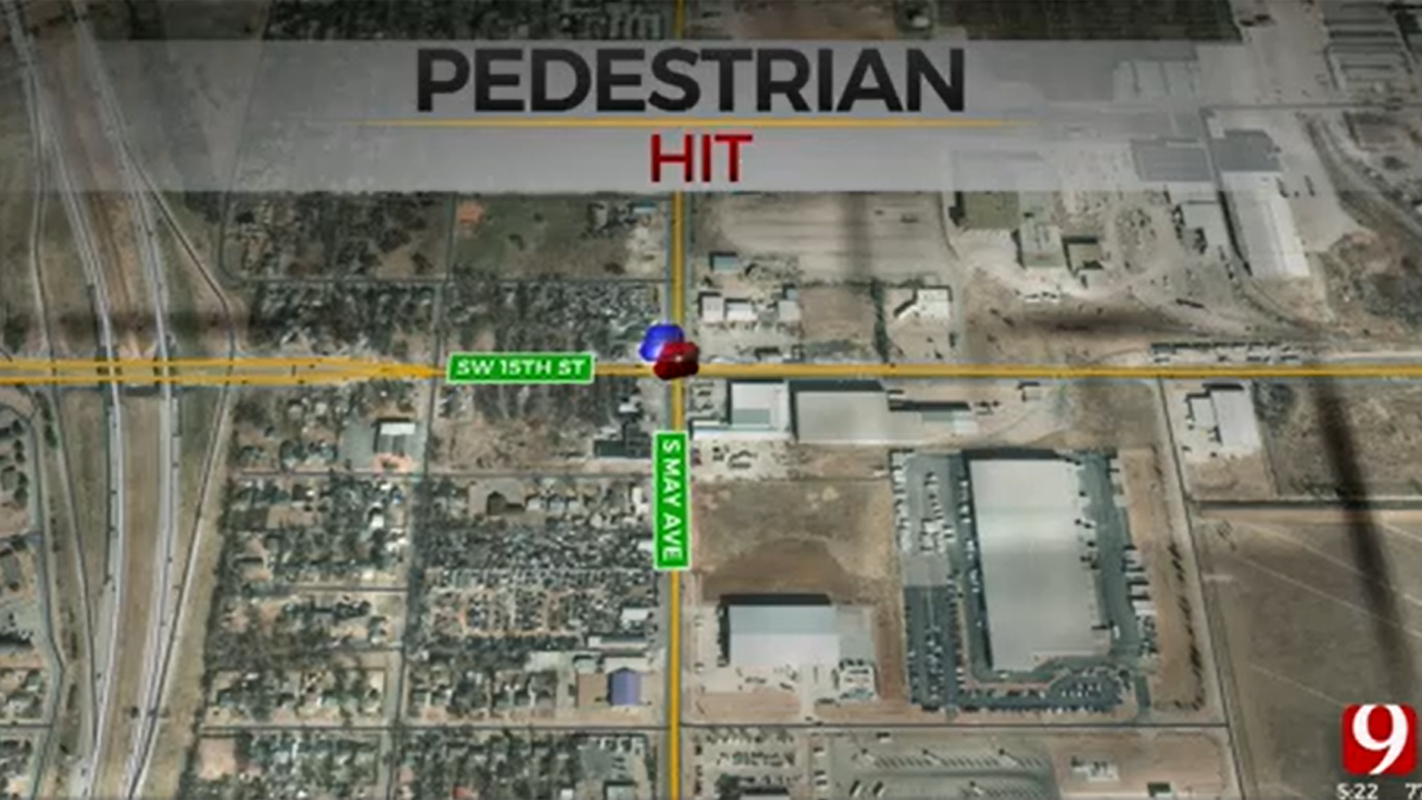 1 Injured After Being Struck By Car In SW Oklahoma City