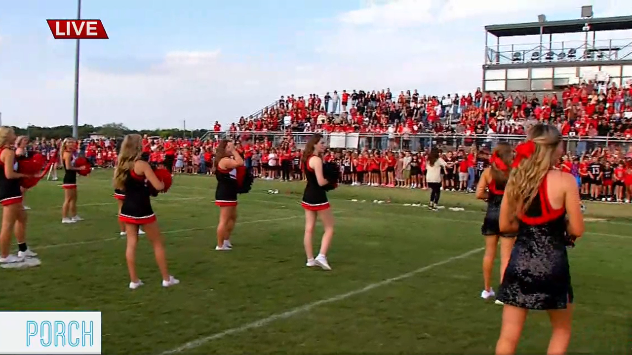 The Porch Visits North Rock Creek, Marlow High Schools Ahead Of Friday Matchup