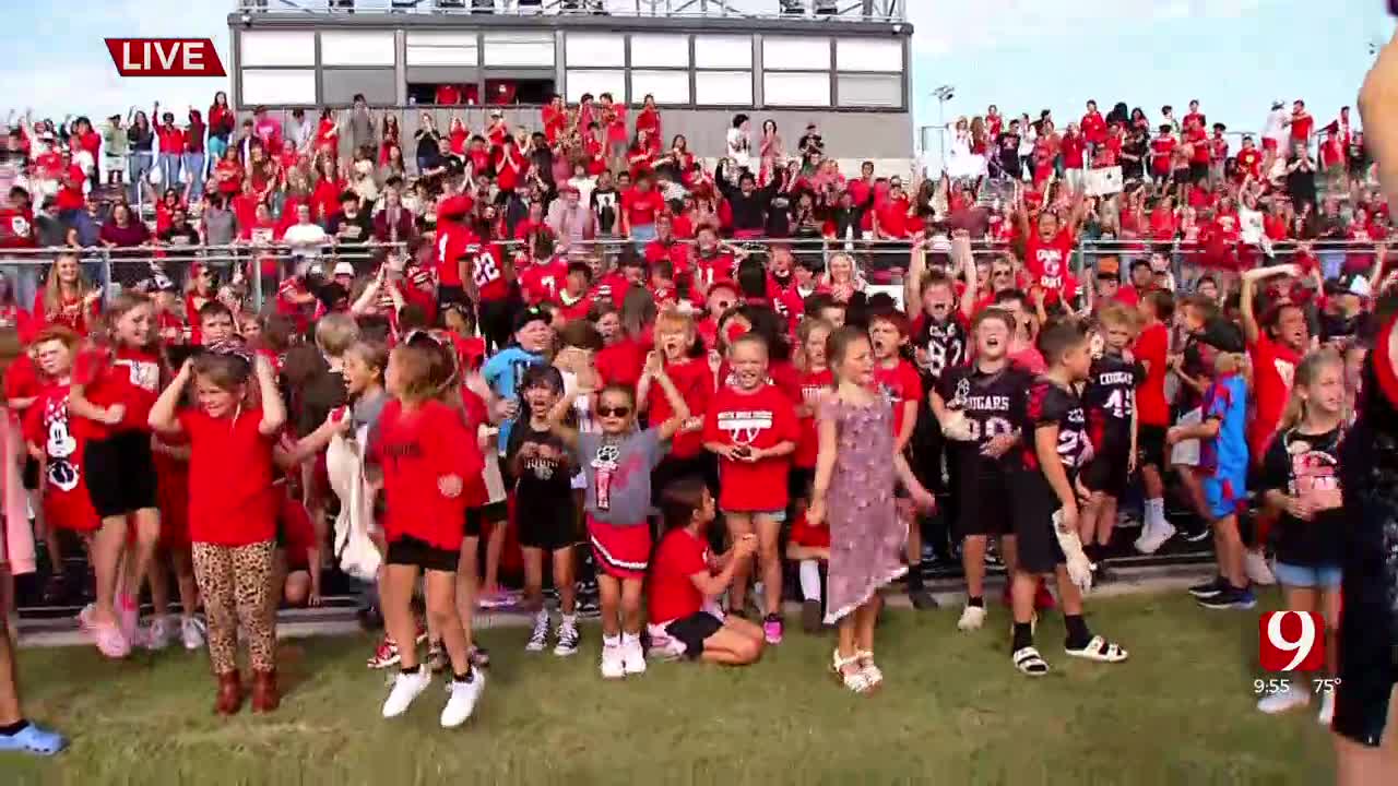 The Porch Visits North Rock Creek, Marlow High Schools Ahead Of Friday Matchup