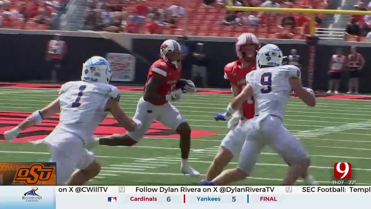 Oklahoma State Ends FCS Champ South Dakota State’s 29-Game Winning Streak With 44-20 Victory