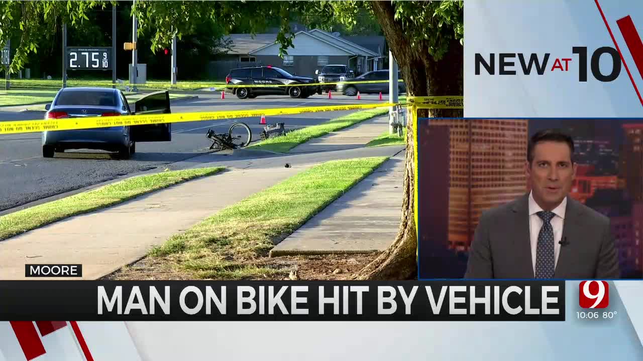 Bicyclist Injured After Being Hit By A Car In Moore