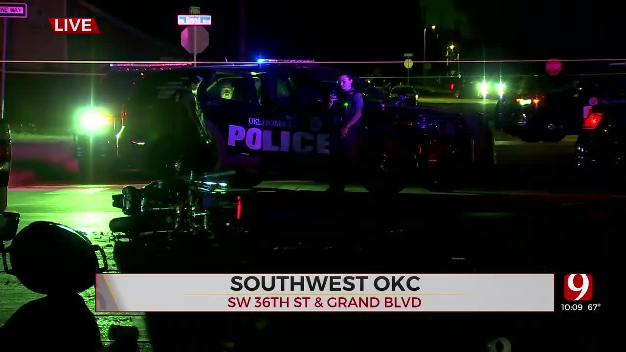 1 Dead In SW OKC Motorcycle Crash