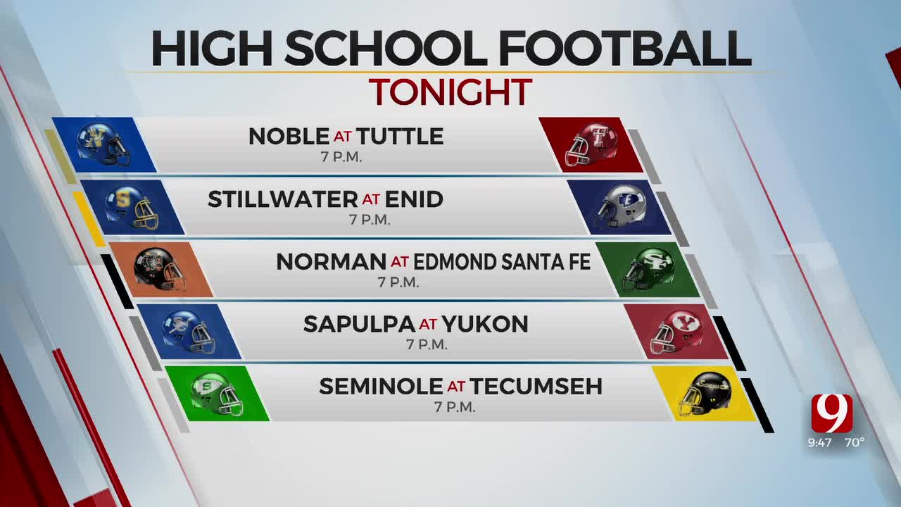 Friday Night Lights High School Football Matchups For Sept 13