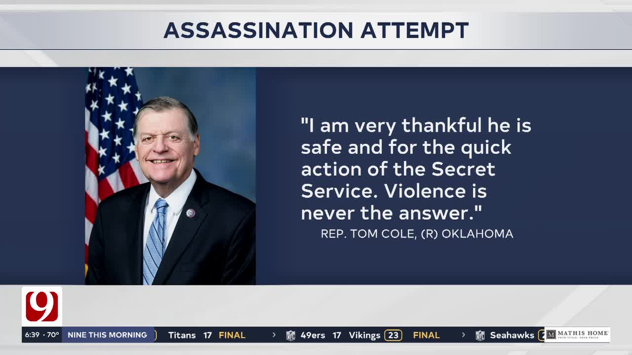 Oklahoma Leaders React To Former President Donald Trump Assassination Attempt