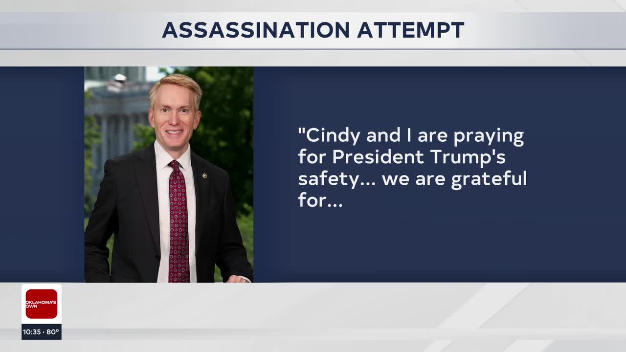 Oklahoma Leaders React To Former President Donald Trump Assassination Attempt