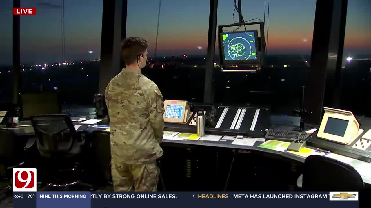 Tinker Air Traffic Controllers Discuss Air Force Birthday, Importance Of Operations