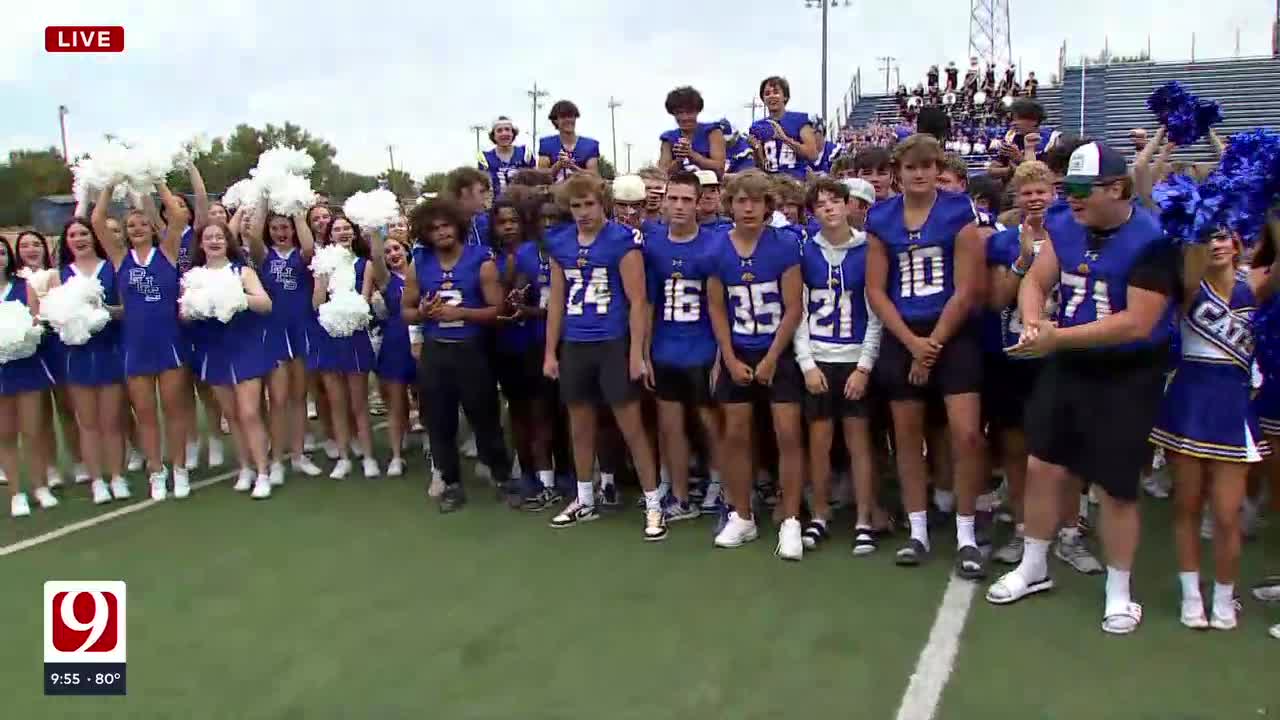 The Porch Visits Norman And Piedmont High Schools Ahead Of Friday Matchup