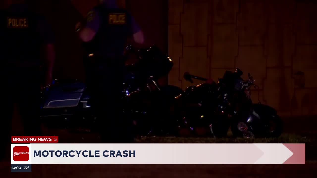 1 In Critical Condition After NW OKC Motorcycle Crash