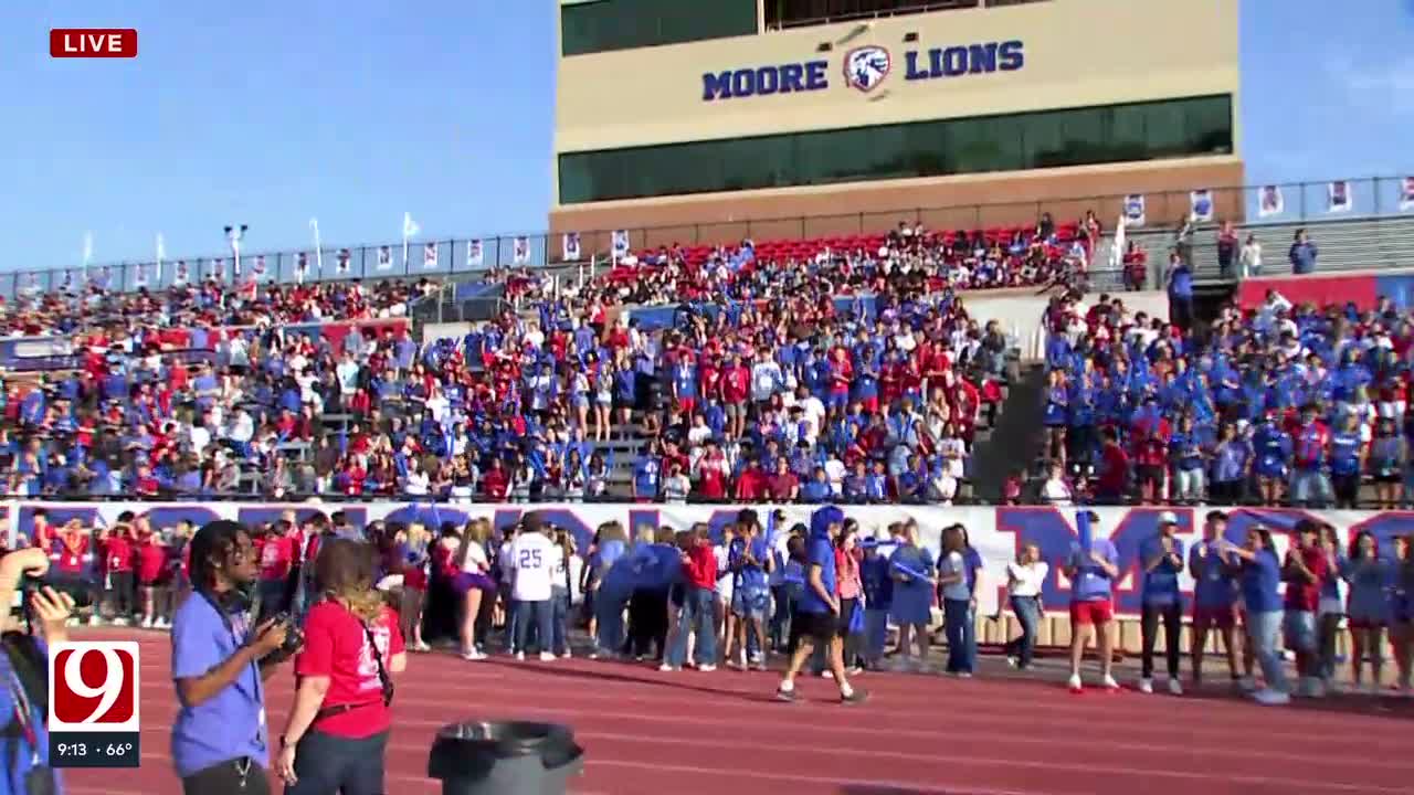 Moore, Deer Creek High Schools Show Out Ahead of Friday Matchups